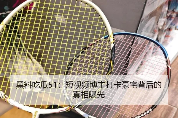 黑料吃瓜51：短视频博主打卡豪宅背后的真相曝光